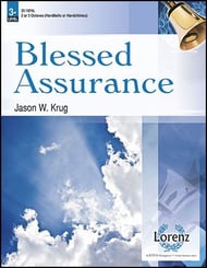 Blessed Assurance Handbell sheet music cover Thumbnail